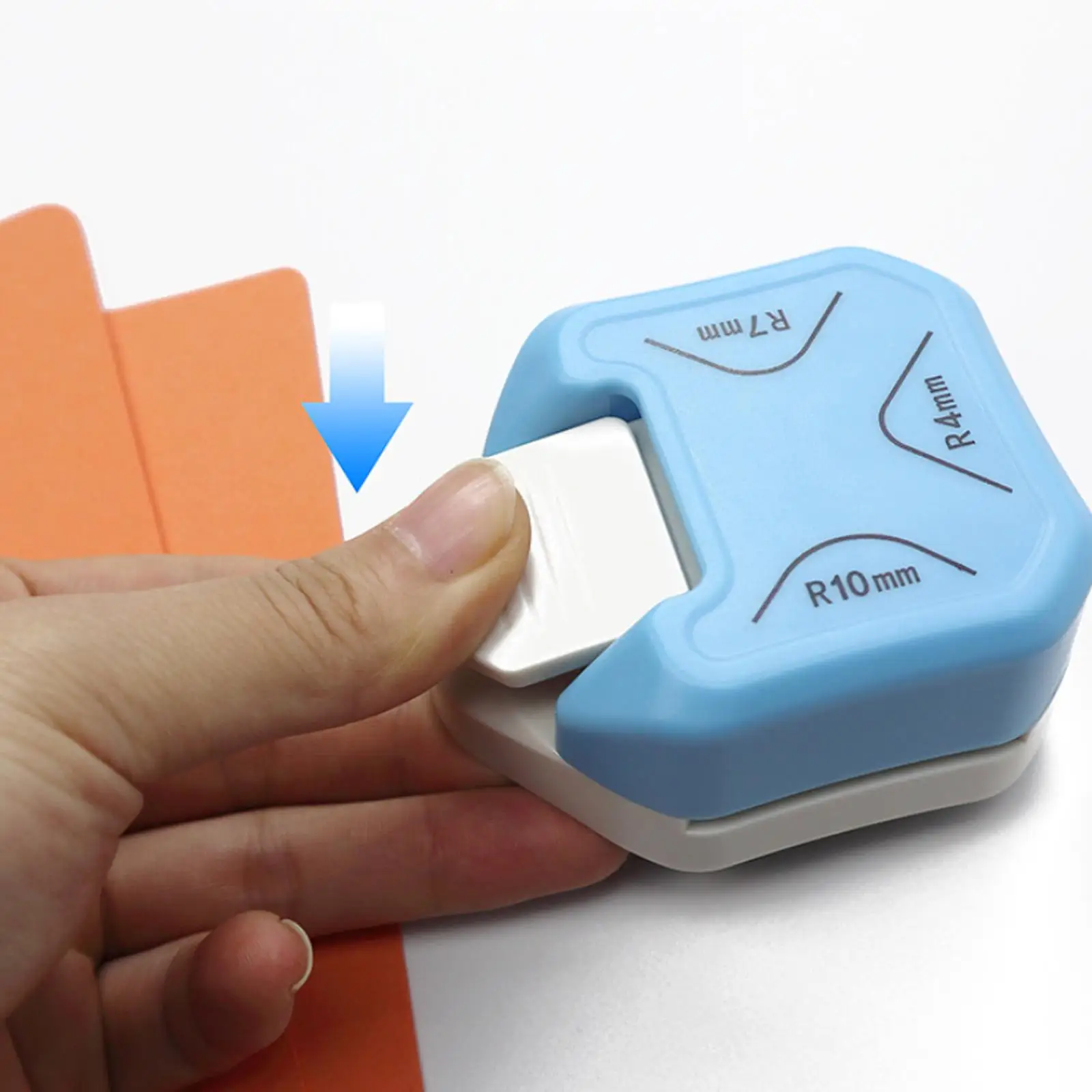 

Набор для закругления углов 3-в-1 (4/7/10 мм) для рукоделия и ламинирования, прочный инструмент