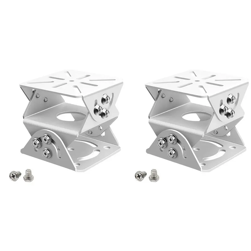 Y43A-2X 3-Axis Adjustable Surveillance Mount CCTV Camera Mounting Bracket Monitoring Duckbill Holder For PTZ Dome Camera