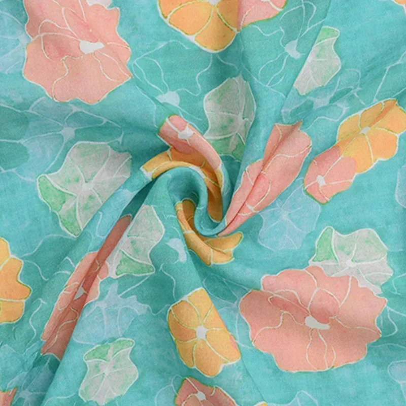 Premium 100% Pure Ramie Fabric with Rice Weave - Moisture-Control Textile for DIY Dress Design, Temperature Regulating & Quick