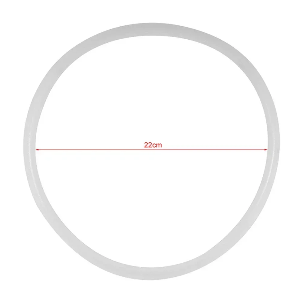 18-32cm Silicone Home Pressure Cooker Seal Ring Rubber Seal O Ring Clear Replacement Gasket For Aluminum Alloy Pressure Cooker