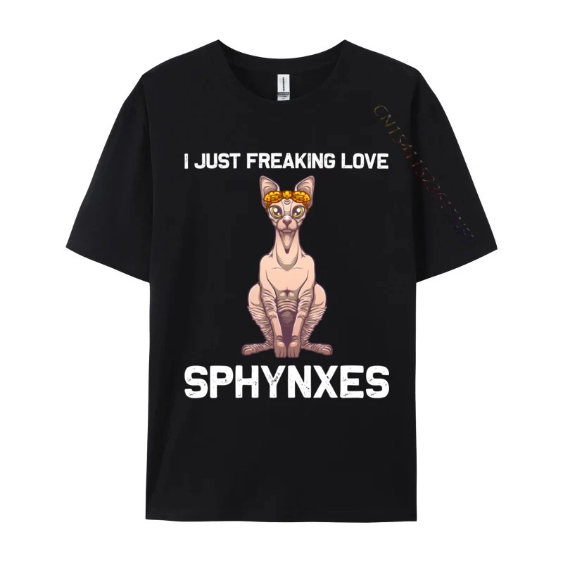 Cool Sphynx For Hairless Cat Lover Owner Sphynx Customized T Shirts ostern Day Tops Shirt 2024 Fashion Cotton Fabric Top T Shirt