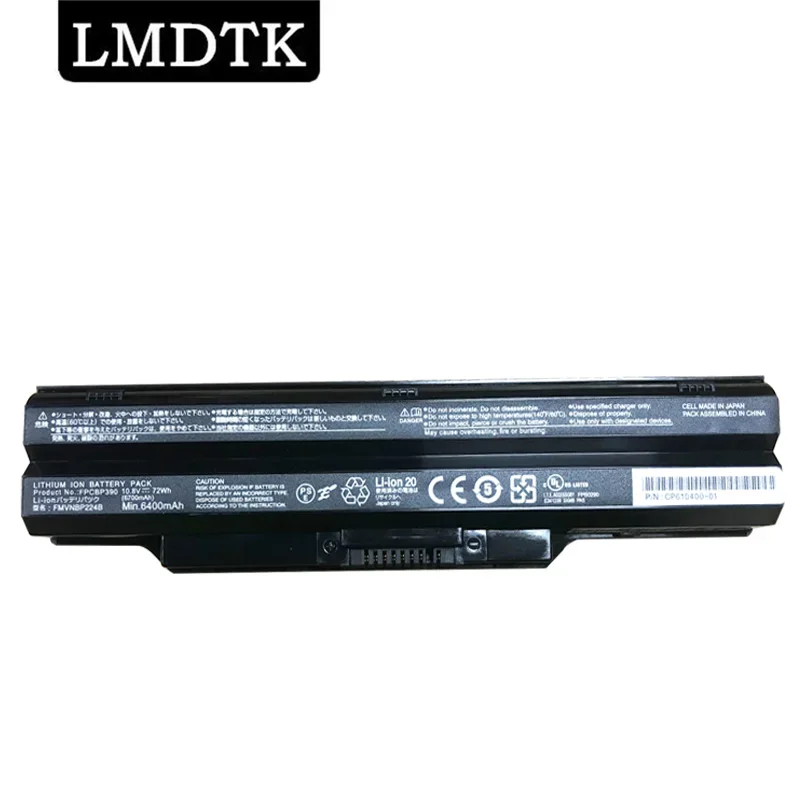 LMDTK New FPCBP390 FPCBP391 FPCBP392 Laptop Battery For Fujitsu SH782 S782 Series FMVNBP224 FMVNBP223 10.8V 72WH