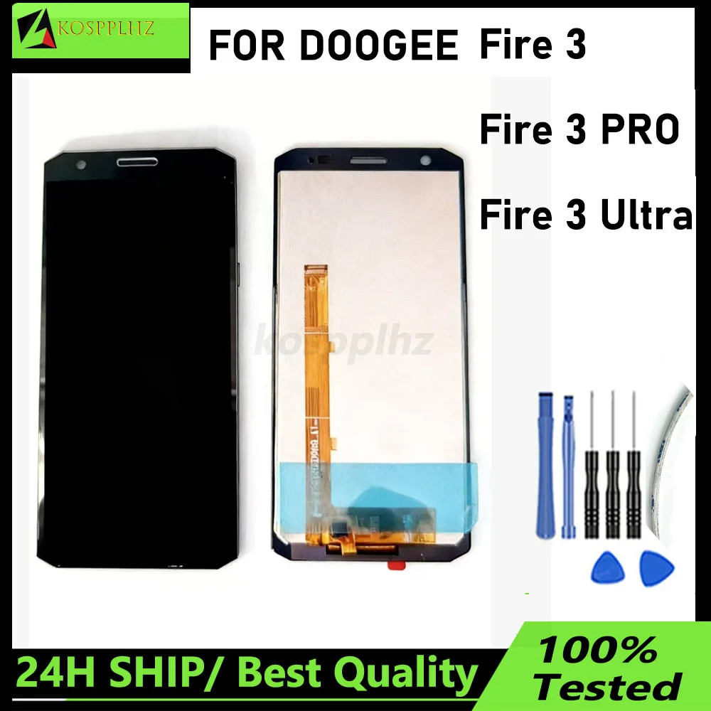 5.45" For DOOGEE Fire 3 Fire3 pro FIRE 3 Ultra LCD Screen Display Touch Panel Digitizer Replacement for Phone Repair Parts