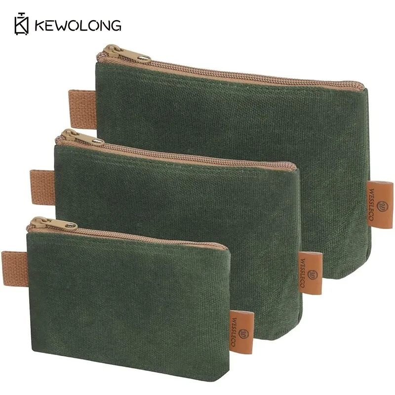 

Heavy Duty Canvas Tool Bag - Multi-Compartment Electrician Portable Hardware Organizer for Home & Car Repair