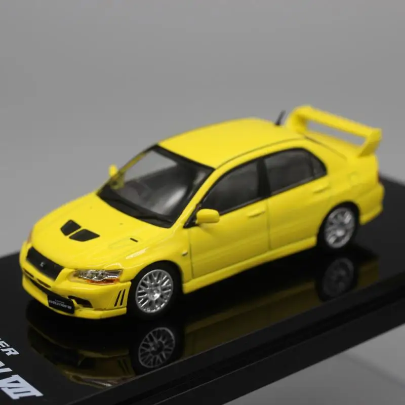 Hobby Japan 1:64 per Mitsubishi Lancer EVO VII collezione di giocattoli modello di decorazione auto in lega pressofusa