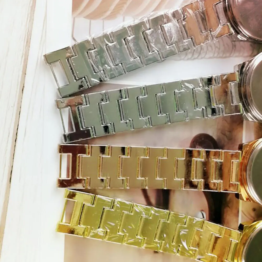 

1 шт. женские часы со стразами, кварцевые стильные стальные ремешки, повседневные наручные часы, серебро, золото, прочный, элегантный подарок, женские часы