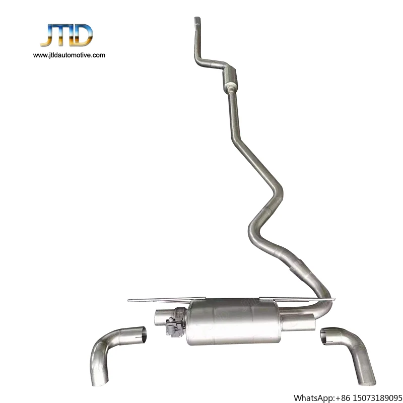 JTLD 304 stainless steel exhaust system valvetronic exhaust for  316i F30 N13