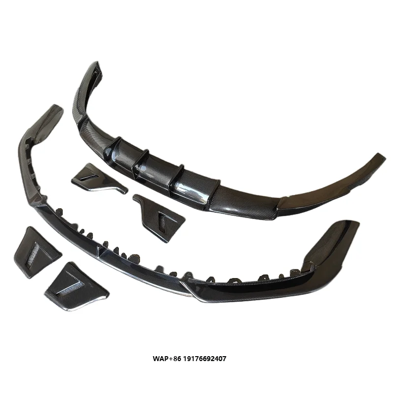 

Carbon Fiber a Style Front Lip Rear Lip Rear Spoiler Carbon Fiber Kit for 911 992 Carbon Fiber Body Kit