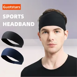 Headband Sport Men Sweat，Sports Headbands, Sweat Band ,Head Band Sweatbands For Running Gym Training Tennis  Basketball Football