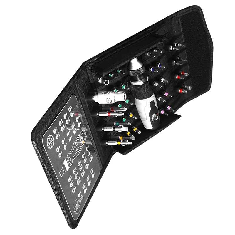 

Electronic Screwdriver Set 41 In 1 Screwdriver Set For Mobile Phone, Smartphone, Game Console With Portable Storage Bag