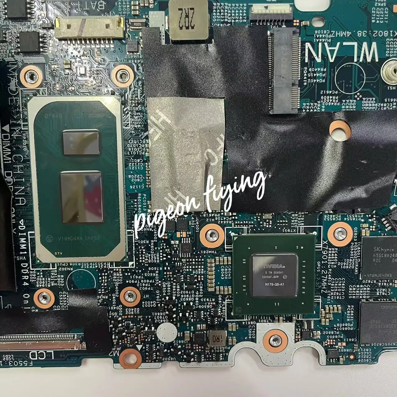 Imagem -05 - Mainboard para Dell Inspiron 7706 2-em-1 Laptop Motherboard Srk02 I7-1165g7 2g Gpu Cpu Mx350 Cn0p47d9 0p47d9 P47d9 198291 17