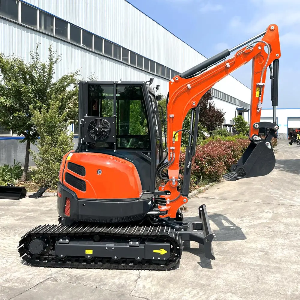 EPA Mini Excavators 1.5 Ton Minibagger Farm New Crawler Digger Mini Excavators 1 Ton 2 Ton Machine