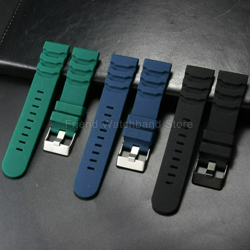 Stain Resistant Anti Sweat Corrosion Matte Smooth Sport Casual Strap for Luminox 3141 3741 3805 3501 3749 Watchband Accessories