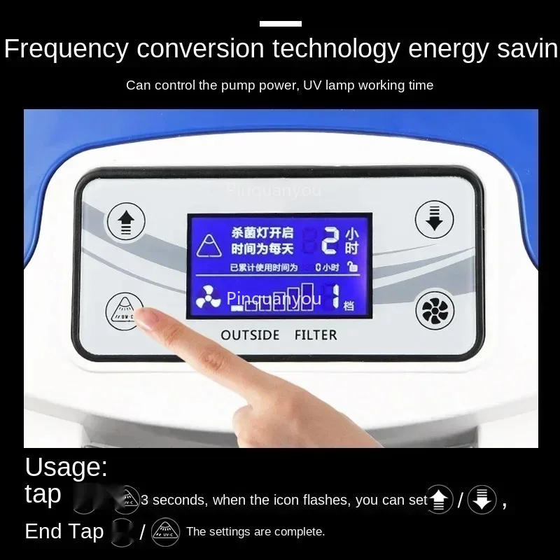 Sunsun Classic Aquarium Outside External Canister Filter for Fish Tank HW3000/HW5000
