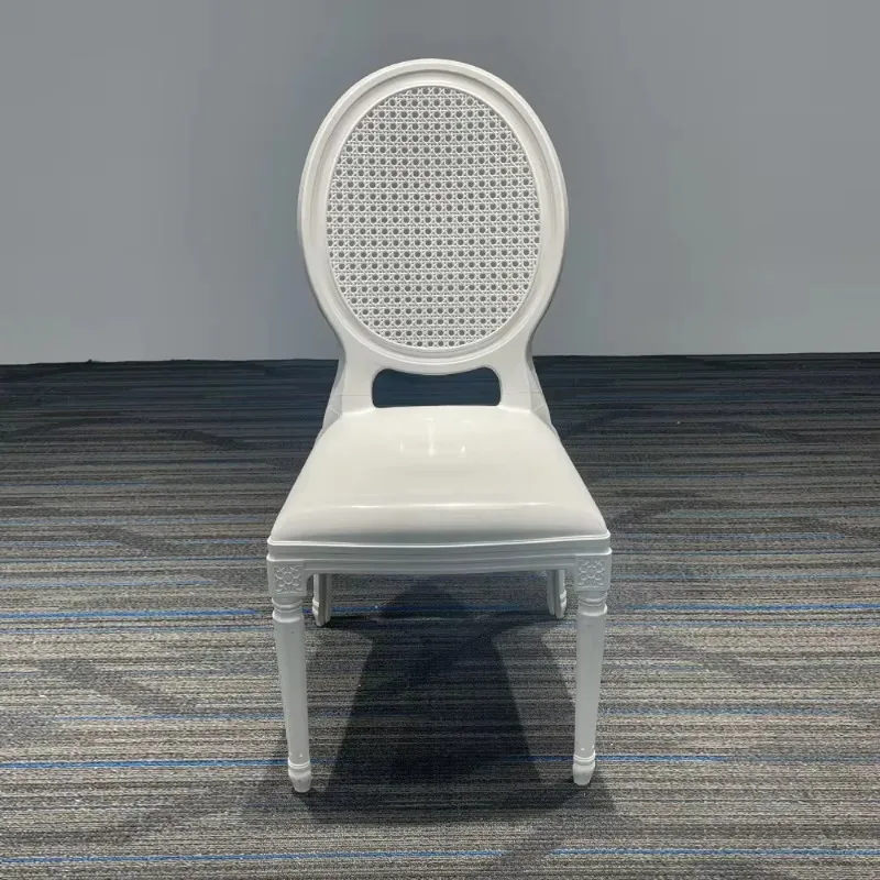 Luxury King Throne Chair Mahogany Sungkai High Back Silver White Royal Antique Furniture for Party Hotel Decor