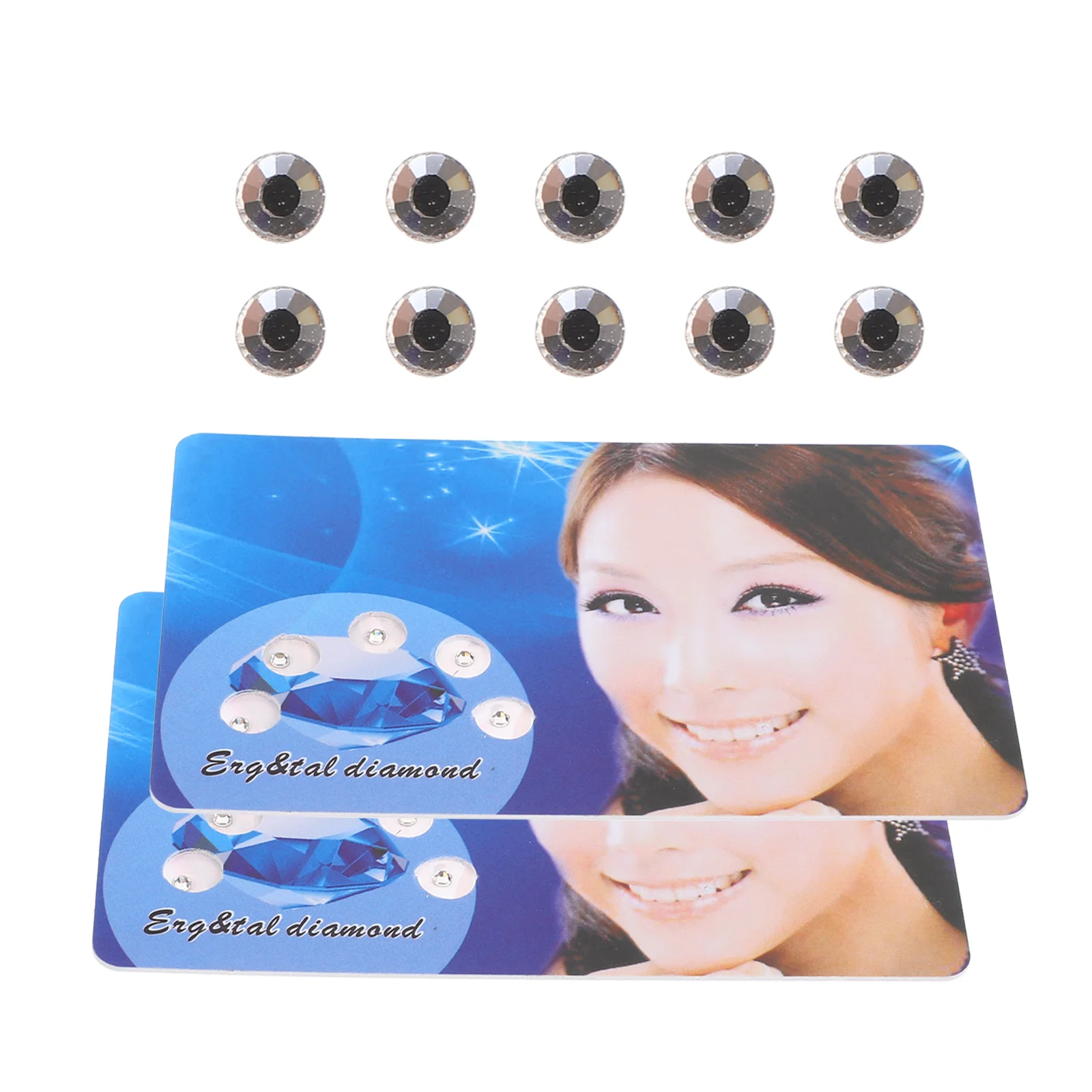 2 Packs Dental Jewelry Tooth Gems for Men Teeth Diamonds Kit Adhesive Accessories Professional