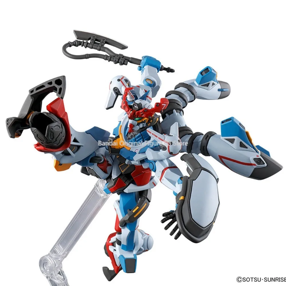 Bandai HG 1/144 HGUC Gundam GQuuuuuuX ชุดอะนิเมะ Fighter ประกอบอะนิเมะ Action Figure ของขวัญของเล่นสําหรับเด็ก