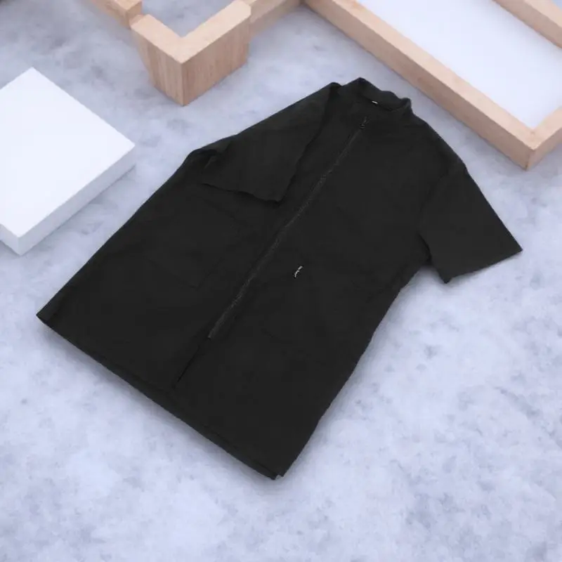 

Black Xxl Waterproof Pet Cosmetologist Clothes Nylon Grooming Smock Pet Shop Bath Uniform Beautician Black Robe