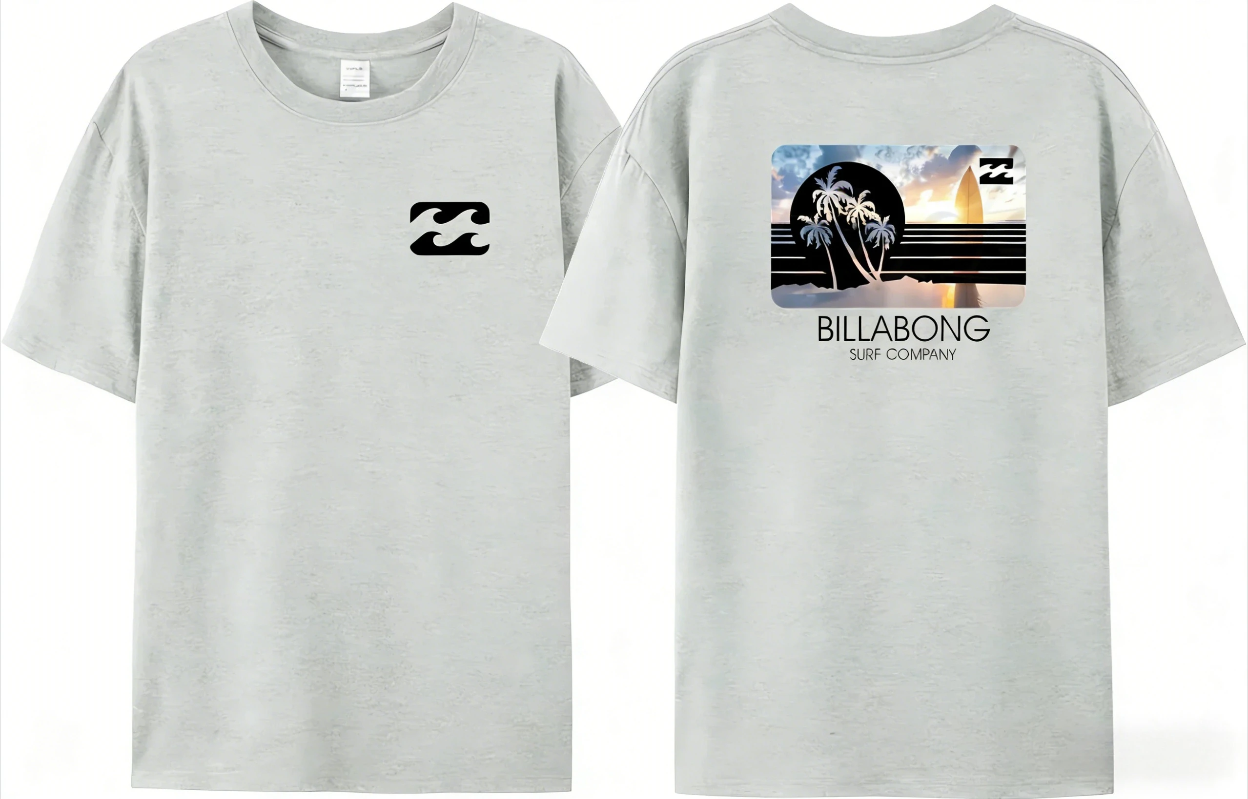 2026 Summer Vintage Oversized Graphic T‑Shirt For Adults Kids Hip Hop Retro Surf Arch Font Art Loose Short Sleeve Street Tee