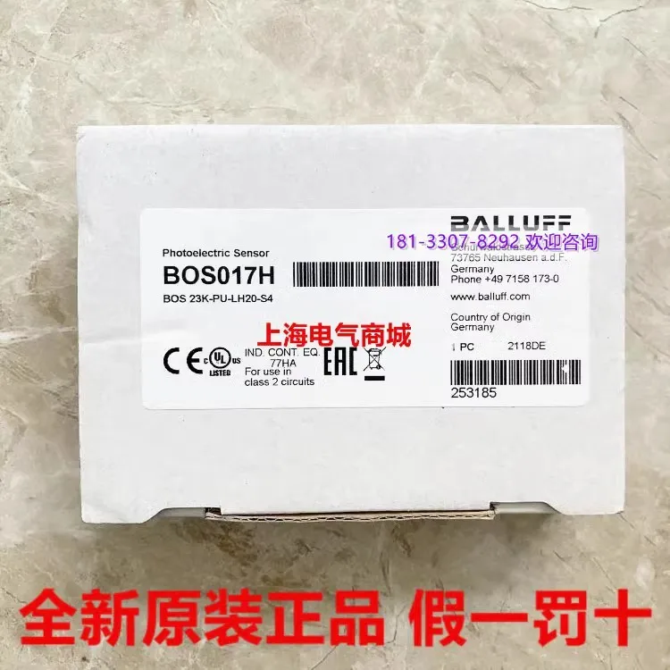 

Imported Diffuse Reflection Photoelectric Sensor Bos 23k-pu-lh20-s4 Bos017h