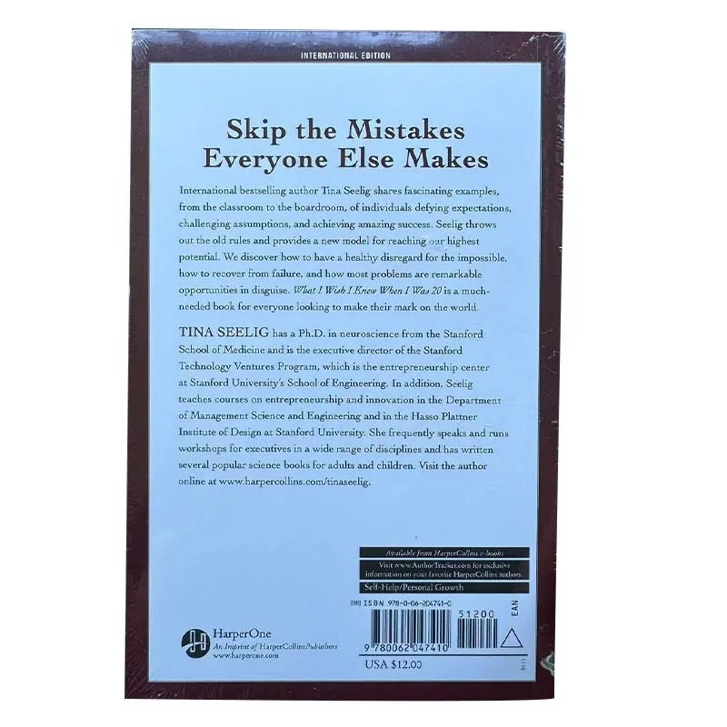 Imagem -02 - Livro de Auto-aperfeiçoamento Inglês Criatividade na Vida o Que eu Queria Saber Quando eu Tinha 20 Anos