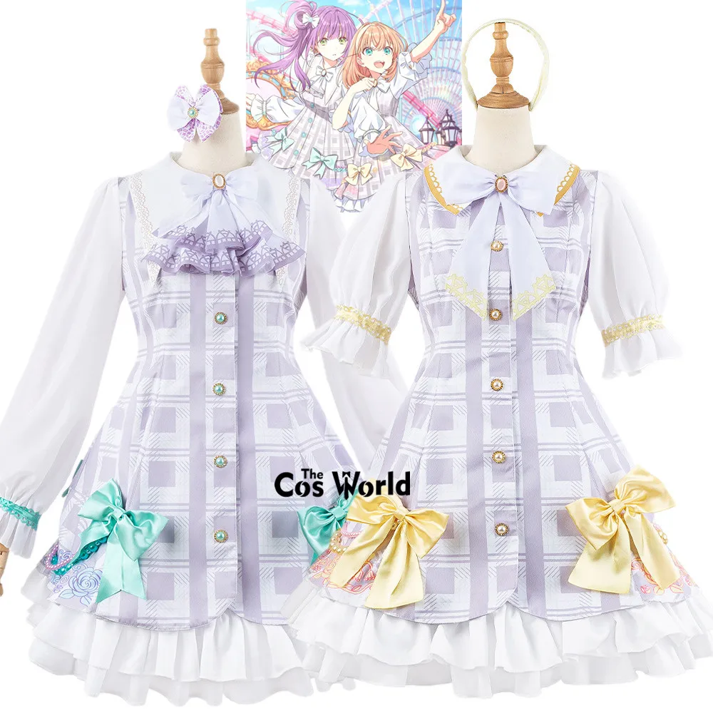 

Hasu No Sora Jogakuin School Idol Club Holiday Holiday Hinoshita Kaho Otomune Kozue Uniform Outfits Anime Cosplay Costumes