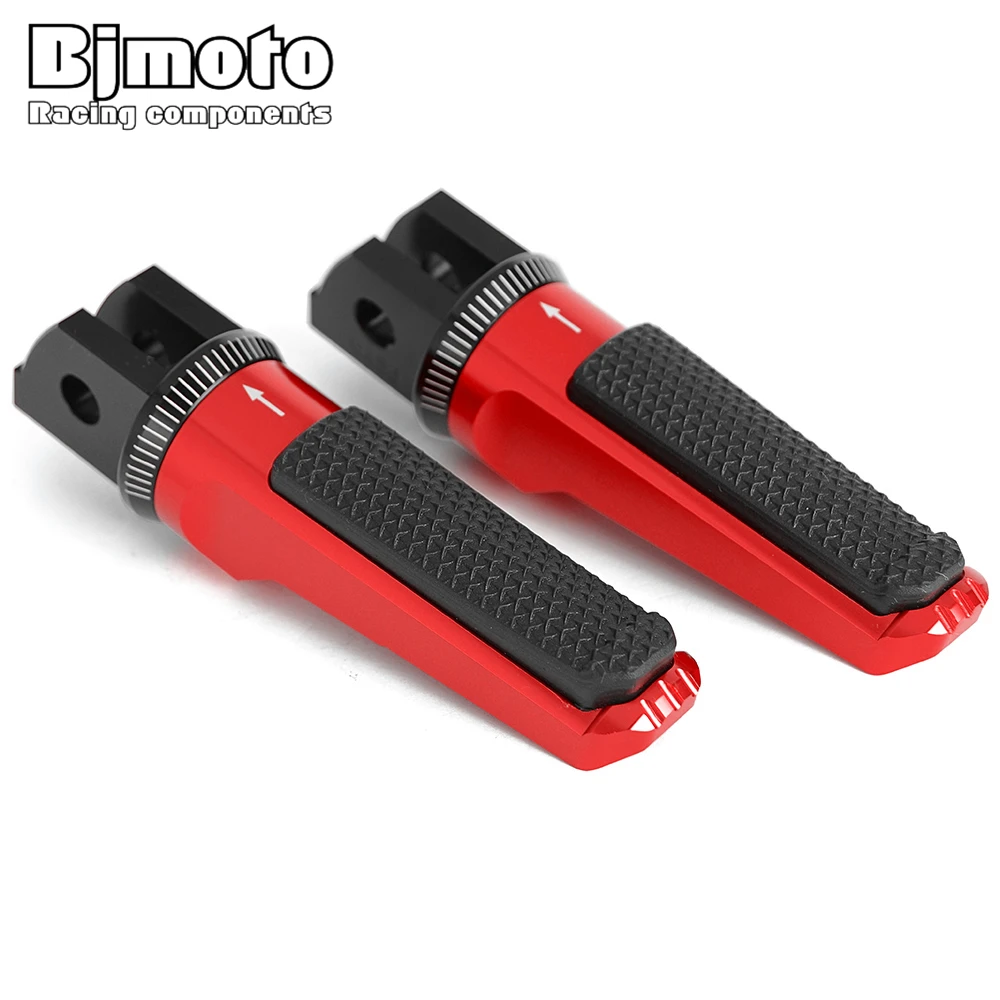 For HONDA CB1100 Front Foot Pegs Rider Pedal Footrest For YAMAHA NIKEN SCR950 XSR700 XTRIBUTE XSR900 XJ6 DIVERSION F