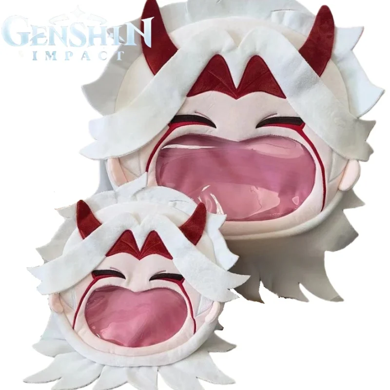 

Genshin Impact Itabag Arataki Itto Рюкзак Аниме Товары Праздничный подарок Конвенция комиксов Полупрозрачный значок для хранения