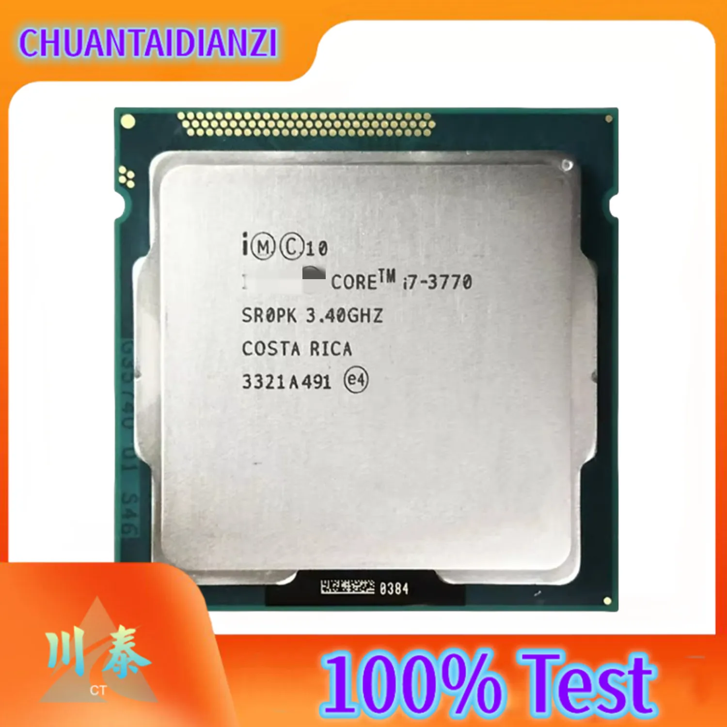 Intel Core i7-3770 i7 3770 3.4 GHz Used Quad-Core Eight-Thread CPU 8M 77W LGA 1155