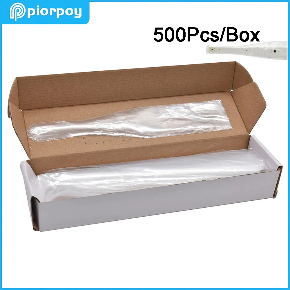 

PIORPOY 500Pcs/box Dental DisposableIntraoral Camera Covers Endoscope Handle Sleeves For Dentistry Lab Protect Sleeve Dropship