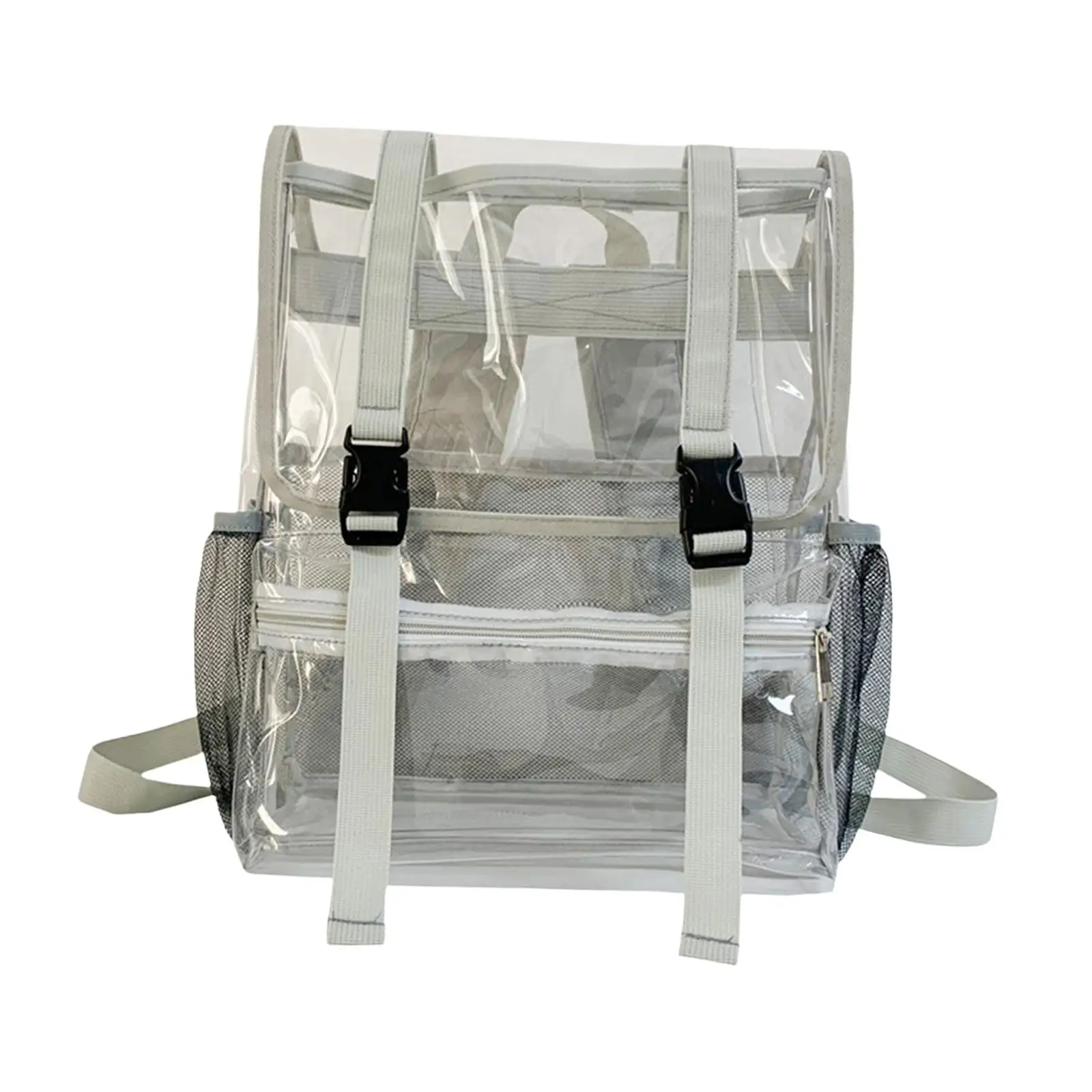 

PVC Clear Backpack Waterproof Transparent Bag for Swimming Workplace Concert