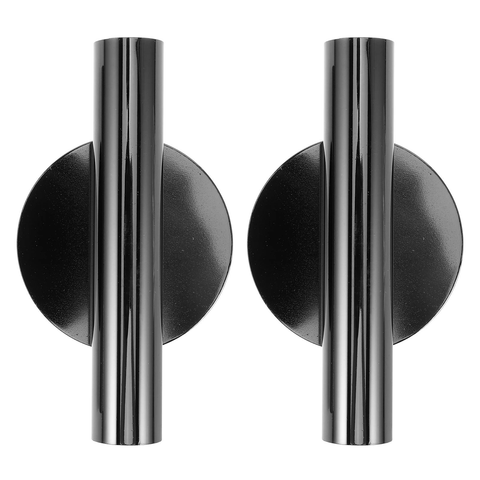 2pcs Metal Wall Planter Vase Stick-On No Drill Indoor Decoration Nordic Style Wall Mounted Flower Holder Container For Plants