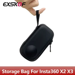 Portable Carrying Case Travel Storage Bag Mini Protective Hard Shell Box For Insta360 X2 X3 Action Camera Accessories