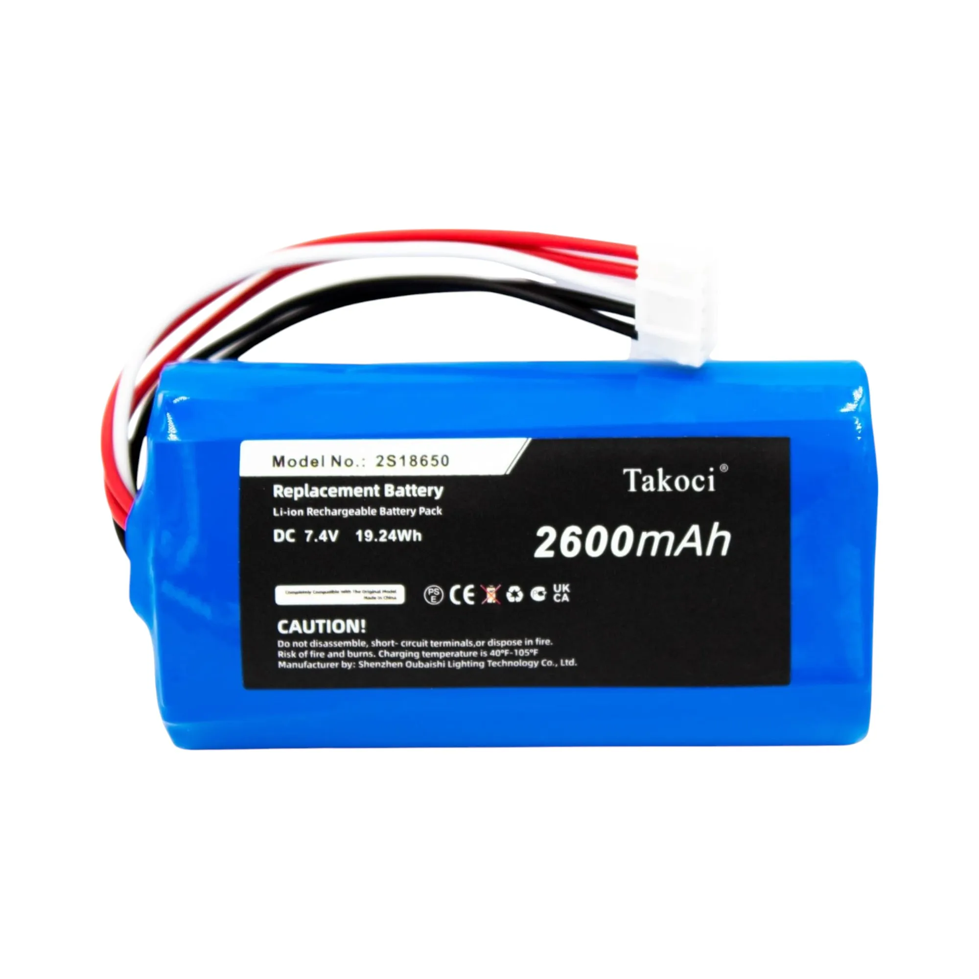

Speaker Replacement Battery 2600mAh for Anker SoundCore Boost 2S18650