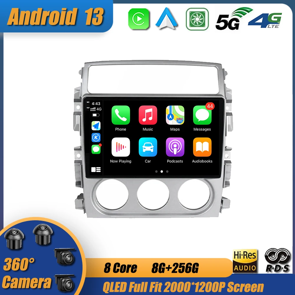 

9'' Android 13 For Suzuki Liana 2004-2008 Car Stereo CarPlay Auto Multimedia Player Video 2 Din No DVD GPS RDS 4G 5GWIFI BT