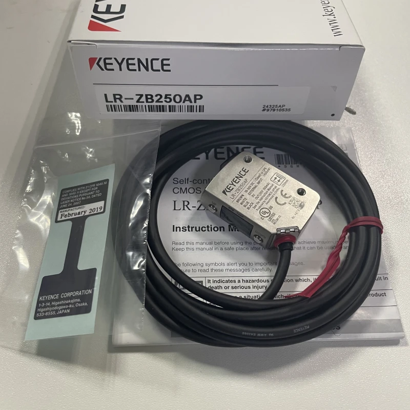 M12 Connector Type or Cable Type Photoelectric Sensors KEYENCE LR-W500 LR-W500C Original