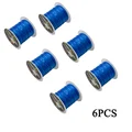 6 PCS  Blue