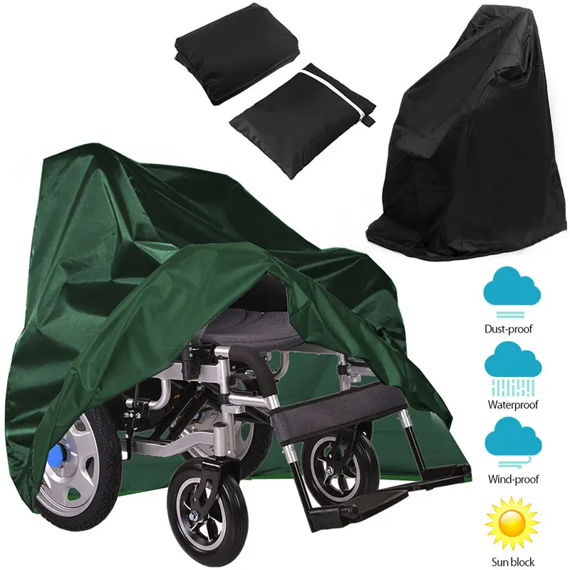 Waterproof Wheelchair Protection Cover Electric Wheelchair Dust Snow Rain Sun Proof Covers Elderly Mobility Scooter Chair Cover