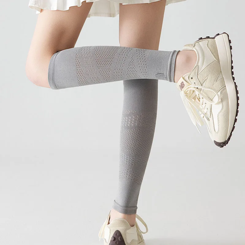1/3/5 Pairs Calf Compression Sleeves women Breathable Elastic Lower Leg Support for Running Cycling Fitness Hiking and Sports - view 5