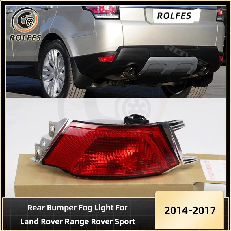 

ROLFES LED Rear Bumper Brake Signal Fog Light For Land Rover Range Rover Evoque 2012-2018 Car Accessories LR025148 LR025149