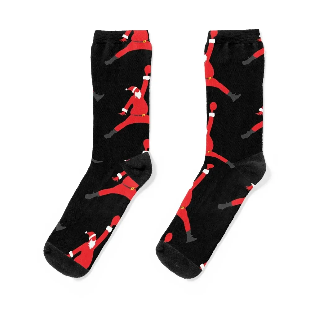 

Christmas Xmas Santa Basketball Holiday Gift Idea Socks loose sports and leisure FASHION Wholesale Socks Male Women's