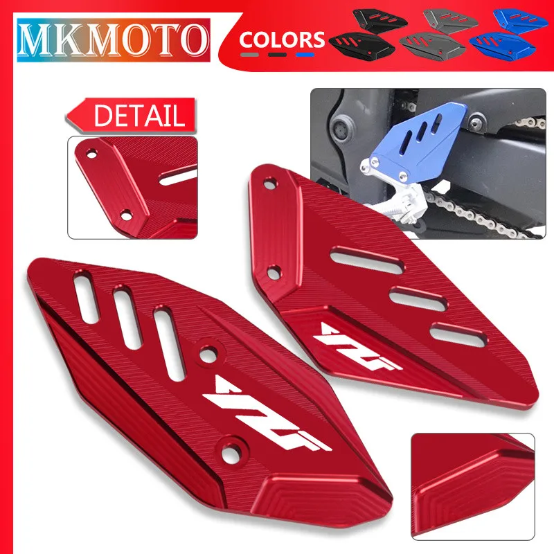 

Motorcycle Front Pedal Wing Bracket For YZF-R3 YZF-R25 YZFR3 YZFR25 Foot Peg Heel Plates Guard Protector Accessories yzf r3 r25