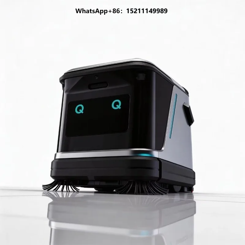 Autonomous Industrial Floor Cleaning Robot