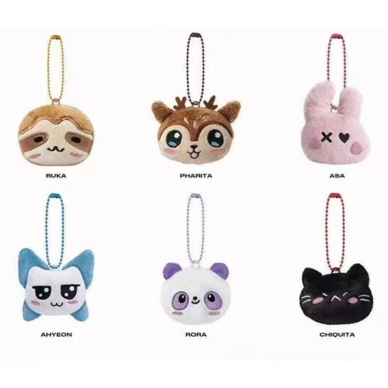 Porte-clés en peluche Kpop inspiré de Baby Monster, porte-clés animal mignon, cadeau pour fans