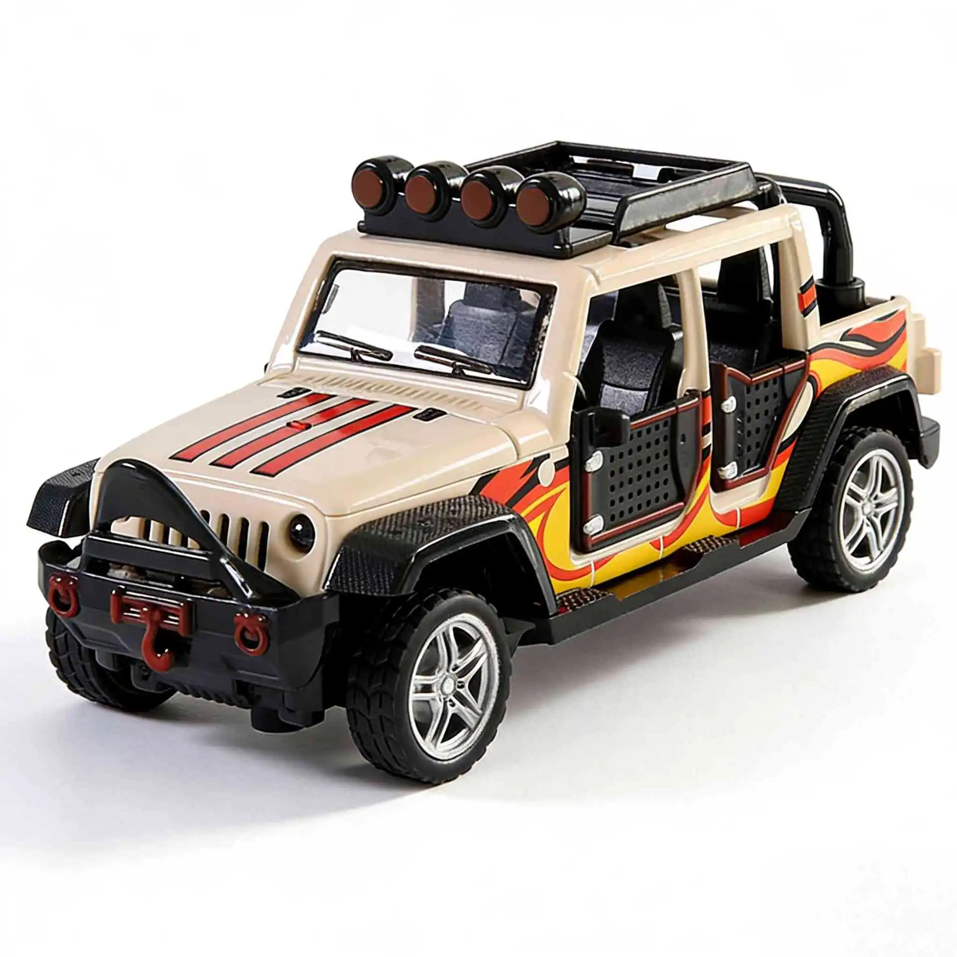 

1:34 Gladiator/150 Pickup Simulation Alloy Off-Road Vehicle Model Children's Sound and Light Toy Car