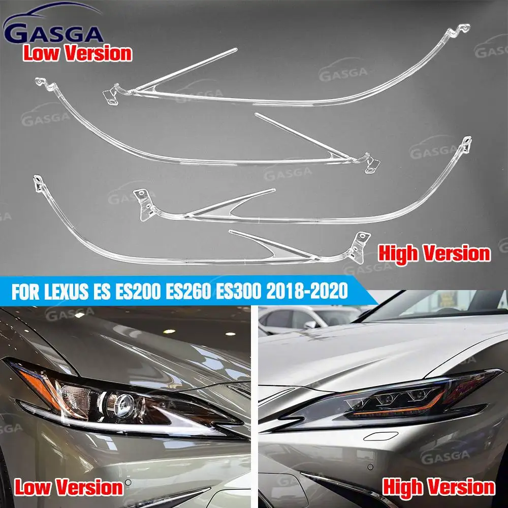 

For Lexus ES200 ES300 2018-2020 DRL New Headlight DRL Tube Car Headlight Light Guide Strip Daytime Running Light Tube Angel Eye