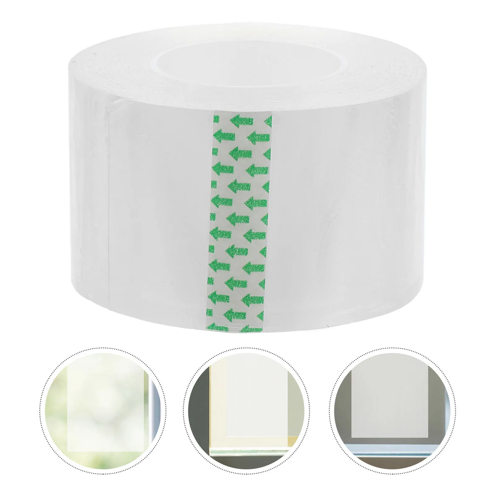 

1 Roll Window Sealing Tape Weatherproof Adhesive Strip for Door Window Gap Windproof Transparent Weather Seal Tape