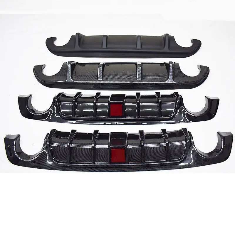 

Real Carbon Fiber Rear Bumper Diffuser for Infiniti Q50 2014-2017 2015 2018,After actual vehicle installation and testing