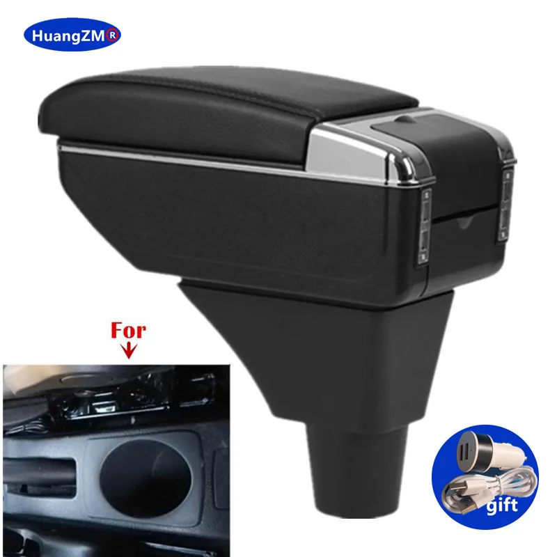 

Car Armrest box Storage Box For Renault Sandero Stepway Armrest box For Dacia Renault Sandero Logan 2 Retrofit Car Accessories