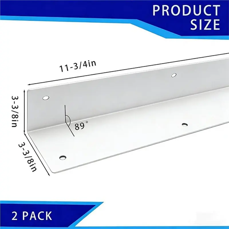 【HOT A69Z!】Corner Guards,Metal Siding Corner Protector, 89° Angle, Outdoor Protection For Exterior Walls, Fences & Pavilions